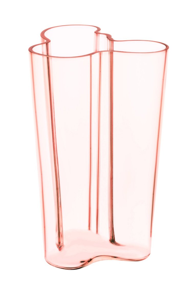 iitala salmon pink alvar aalto vaas
